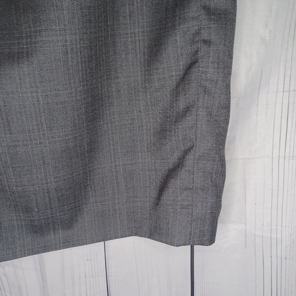 Pendleton Gray Pencil Minimalist Skirt Knee-Length Size 14 - Picture 8 of 11